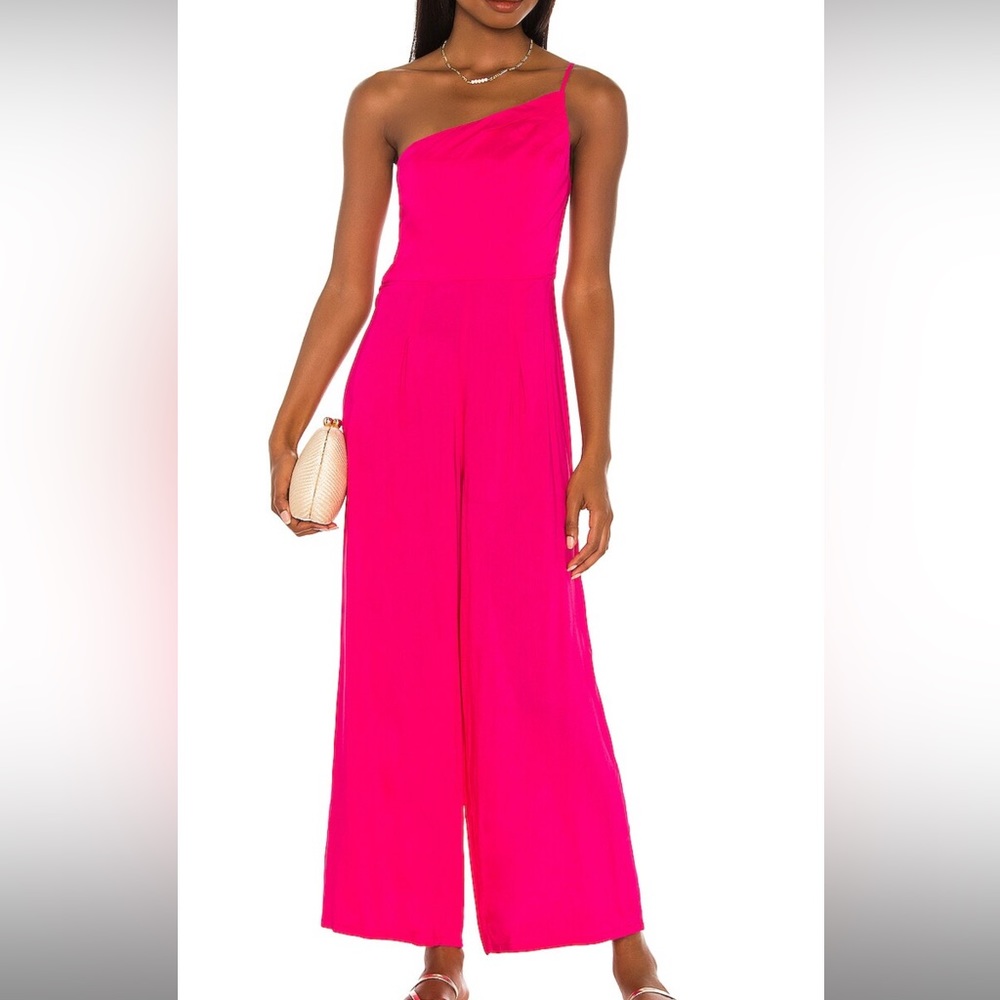 House of Harlow hot pink jumpsuit